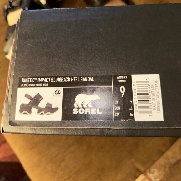 SOLD! Sorel kinetic impact sandal - Picture 6 of 7